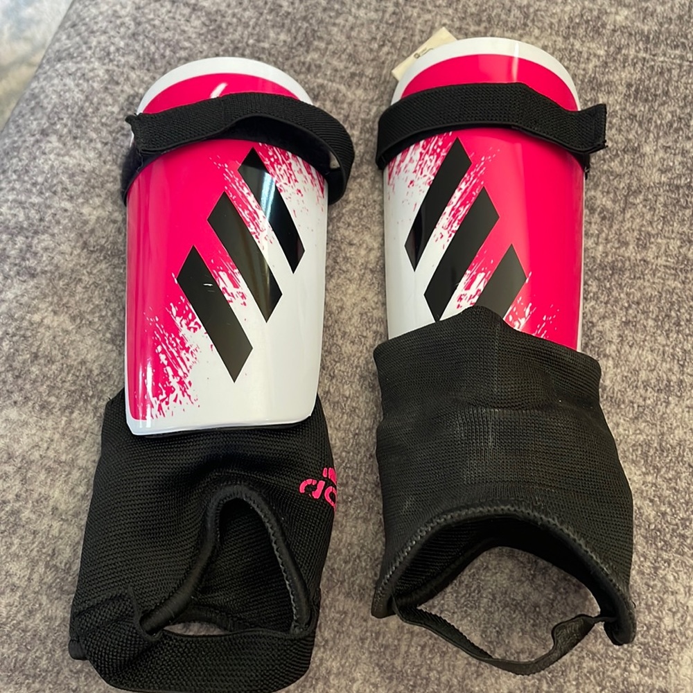Girls soccer shin guards